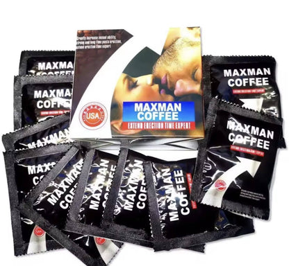 Maxman Coffee: Boost Your Male Performance Naturally (10 Sachets)