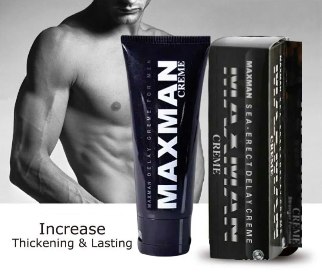 Maxman Herbal Male Cream | For Longer and Stronger Performance